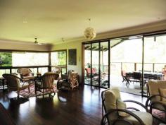 12 Fallon Rd Kuranda QLD 4881 $595,000 QUALITY HOME ON 1 ACRE House - Property ID: 775637 POTENTIAL TO BUILD GARDEN FLAT UNDER HOUSE o Master Bedroom with ensuite and walk in robe o Two other large bedrooms with built in robes o Large open plan kitchen, dining, living area o Sunroom at entrance of home o Sloping block with terraced gardens o Circular Driveway with level entrance to home o Height under house tall enough for Mobile home o Well appointed kitchen with walk in pantry This fabulous 293 sq mtr home has many wonderful features such as large sliding windows and doors in the living area that retract back to give a feeling of indoor / outdoor balcony living. This area expands onto a large undercover north facing verandah. The home is 7 years old and been kept in immaculate condition. The property originally came with an in ground pool that was not required by the current owners. This area has been filled with soil and transformed into a lovely lawned area. The pool can be reverted back to its original state as all plumbing is still in place. A great deal of thought and work has gone into ensuring that the property is well drained. The slope of the land is terraced with rock walls and a large variety of plant species. Privacy is assured as this home cannot be seen from the street and only has 1 neighbour. Print Brochure Email Alerts Features Building Size Approx. - 293 m2 Land Size Approx. - 4054 m2 3 Bed 3 Bath Landscape gardens potential for granny flat large undercover deck Large open plan kitchen master with ensuite