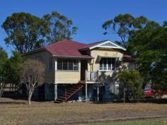 36 Warton St Gayndah Qld 4625 $145,000 2 Bedroom Home + Sleepout & Office * Highset home situated on 743m2 * Returning $180 p/w * 2 Bedroom + Sleepout & Office * Open plan kitchen/dining/lounge * Located only a short stroll to the main street * Car accommodation under the home * Long term contract accepted Property Snapshot Property Type: House Land Area: 743 m2