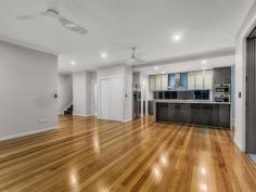 1 Sovereign Place Bridgeman Downs Qld 4035 If waiting for your new home to be built is not in line with your level of patience, then this superbly built and recently completed home is exactly what you are looking for. This double storey home, recently completed in 2014 has attention to detail written all over it, with the owners meticulous attention to the construction of their home. As transfers demand, their loved property is now presented to the market for the first time. Set on 473sqm of low maintenance land, with the home set to one side in a clever design, this North Easterly facing property is modern and edgy and will tick all of your wants and needs. Presenting with 4 bedrooms, The Master Suite with walk through robe, edgy, dual sink, caesar stone top vanity with frameless glass, double shower with multiple shower heads, and luxury at every turn. The other 3 bedrooms all have ceiling fans, built ins and are generous in size. The family bathroom is also edgy, with ceasar stone tops in keeping with the design of the home, and is centrally located. Also on the upper level is an informal lounge, giving direct access to the glass framed verandah with views to the East and the North. At the top of the stairs is a conveniently located study nook. On the lower level you are spoilt for choice. A delightful media room, a home office, a large light filled family room. Superb solid timber floors (Tasmanian Oak) throughout link to the glass framed inground magna pool across a blackbutt hardwood deck and undercover alfresco area. The centrally positioned kitchen is a chefs delight in every respect. With Caesar Stone benchtops, island style bench with Bosch Stainless Steel appliances, gas cooktop, electric oven, steam oven, stainless steel rangehood and dishwasher, it will be your kitchen that rules! A huge walk in pantry, double fridge space, glass fronted and 2 pak cabinetry and cupboards and storage in abundance make this an absolute chefs delight in every respect. Additionally, the home has been wired and ducted ready for Ducted Airconditioning, has double auto garaging with direct, secure access to the home, a downstairs powder room, laundry with caeser stone benchtops and 2 pak cabinetry, pool pavillion adjacent to the pool area, full rendered walls and fencing around the entire perimeter with every detail of the home complete. With the builders warranty in place and some appliance warranties still to run, this fully completed home will suit the most fastidious buyer. Upper Level 1 Master bedroom, ensuite, walk through robe, balcony, ceiling fan 3 Bedrooms, built-ins, ceiling fan 1 Family bathroom Living area, access to balcony Study nook Lower Level Kitchen with stonetop benches, gas cooktop Media room Spacious living area & dining area Pool pavillion Powder room Laundry 473m2 block Undercover entertaining deck with blackbutt hardwood Swimming pool Double car garaging