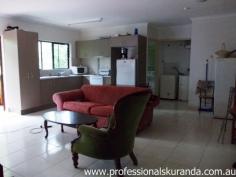 11/40 Coondoo Street Kuranda Qld 4881 $230,000 neg Hands down one of the best buys in Kuranda Unit - Property ID: 704811 Anyone that knows Kuranda knows that units are like hens teeth and vary rare to find. Professionals Kuranda are now offering a chance to secure yourself one of these units. Located in the heart of the village this two bedroom unit is spacious and has a free flowing sizable floor plan. This could be a great investment or just a great place to call your own. Many features include: Open plan Newly renovated New Kitchen New Bathroom New tiles throughout Built ins in bedrooms Back patio Security screened Back unit - so private than others in the complex only 12 units in complex Under cover parking Lock up storage cage This unit has a tenant in place so income is assured from day one. Easy walking distance to everything in Kuranda Don't delay !!! Kuranda should boom when Aquis Great Barrier Reef Resorts starts and then it will be too late to purchase anything in this price range
