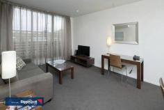 G01/337 Stud Road Wantirna South Vic 3152 These serviced apartments are positioned in a highly sought after location within walking distance to Knox City, Swinburne Tafe & public transport. With a superb guaranteed rental return, no tenant worries, no vacancy worries and a long term secure lease this is an opportunity too good to miss!! Located on the ground and offering an open plan design with a spacious titled kitchen including oven, induction stove top, dishwasher and fridge. The lounge has double couch, TV, DVD player, study desk and large glass sliding doors leading to a private outdoor area. The large master bedroom is tastefully decorated with Queen Size bed, TV and BIR. There is a separate stunning bathroom equipped with shower/bath, European laundry, split system heating and cooling for year round comfort. Guests are welcome to use the gym, pool and breakfast bar. Bedrooms 1 Bathrooms 1 Garages 1