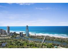 168 Grand Mariner 1 Commodore Drive Paradise Waters Qld 4217 995,000 218 Sq Metre, 30th Level, North East Aspect Perched high above the surrounding buildings, this unique and extra large apartment has breathtaking views both day & night. - Two separate living areas, both opening to wide and sunny balconies - 3 oversized bedrooms, ( 2 with huge walk in robes) - Large laundry plus ample storage options - Ducted air conditioning - Two car accommodation - Spectacular ocean, broadwater and hinterland views Grand Mariner is ideally located just minutes’ walk from patrolled surf beach, Main Beach cafes and light rail. The buildings unrivalled facilities include 24 hour manned security, 34 berth marina, indoor pool, outdoor 2000 sq metre swimming lagoon, 2 tennis courts, fully equipped gym, sauna, spas, steam room, billiard room, 2 function rooms plus much much more
