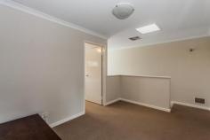 4/15 Sydenham Street Rivervale WA 6103 Price: From $570,000 Method of sale: Private treaty LIFESTYLE AND LOCATION Looking for that perfect property? Well look no further! In a private cul-de-sac location, this modern townhouse is a superior choice for both owner occupiers and investors (sitting tenant paying $565 per week). Enjoy the open plan living areas opening out onto the low maintenance outdoor entertaining area. There is a lot to like about this townhouse so ensure it’s on the top of your list! Features: • Secure complex with intercom and security gates • 3 double sized bedrooms with walk in robes and built in robes to minor bedrooms • 2 bathrooms with bathtub to second bathroom • Tiled open plan living area • Stainless steel appliances in kitchen • Study/activity area upstairs • Recently painted throughout • High ceilings • Ducted air-conditioning and skirting boards throughout • Paved outdoor entertaining area • Low maintenance block • Double lockup garage with shopper’s entry in property LOCAL FACILITIES/AMENITIES WITHIN CLOSE PROXIMITY: • Bus stop • Belmont Forum shopping centre • Kooyong Road shops • Swan River • Tranby Primary school • St Augustines Catholic Primary School • Domestic and International Airport • Easy access onto Graham Farmer Freeway • Crown Casino and Entertainment complex