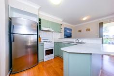 1/24 Jubilee Parade, DIAMOND BEACH, NSW 2430 FOR SALE: $275,000 Only footsteps to the golden sand of Diamond Beach is this well cared for two bedroom brick and tile villa that’s 1 of 4 in a rare boutique complex.The living areas have floating floorboards,there’s built-in’s in both bedrooms,the bathroom is fully tiled,the laundry area is spacious with lots of overhead cupboards and there’s also a generous linen closest.The kitchen,lounge and dining areas take advantage of the ocean skyline and the balcony will impress those looking for a quiet beach escape with privacy on hand.Comes with covered car parking,lock up storage and can include all modern furnishings and white goods that are in excellent condition.Use as a weekender, holiday or permanent rental. It’s priced to sell and ready for you….