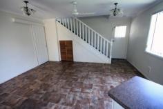 6/277 Haly Street Kingaroy Qld 4610 $178,000 PERFECT STARTER / INVESTMENT 2 1 1 This double level townhouse offers the investor or owner/occupier an easy-care comfortable living option. Situated within walking distance to the Kingaroy CBD, schools and community pool it is in excellent order/presentation. 24 hours notice required as tenants are in place. Features include:- Upstairs -2 bedrooms with built-in robes and fans -Bathroom/toilet Downstairs -Living area -Kitchen with breakfast bar -Reverse cycle air-conditioner -Single lock-up garage -Laundry and 2nd toilet -Covered and screened alfresco area -Large backyard and rainwater tank -Close to shops, school and pool -Situated well off the street Call now for an inspection. Inspection Times Contact agent for details Land Size 176 m2
