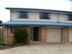 7/277 Haly Street Kingaroy Qld 4610 $180,000 ATTRACTIVE TWO BEDROOM TOWNHOUSE 2 1 1 This two bedroom brick townhouse is within walking distance to Kingaroy CBD and has a lock up garage. An attractive townhouse unit with living area downstairs and two roomy bedrooms and bathroom upstairs. A second toilet downstairs. Inspection Times Contact agent for details
