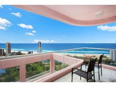 168 Grand Mariner 1 Commodore Drive Paradise Waters Qld 4217 995,000 218 Sq Metre, 30th Level, North East Aspect Perched high above the surrounding buildings, this unique and extra large apartment has breathtaking views both day & night. - Two separate living areas, both opening to wide and sunny balconies - 3 oversized bedrooms, ( 2 with huge walk in robes) - Large laundry plus ample storage options - Ducted air conditioning - Two car accommodation - Spectacular ocean, broadwater and hinterland views Grand Mariner is ideally located just minutes’ walk from patrolled surf beach, Main Beach cafes and light rail. The buildings unrivalled facilities include 24 hour manned security, 34 berth marina, indoor pool, outdoor 2000 sq metre swimming lagoon, 2 tennis courts, fully equipped gym, sauna, spas, steam room, billiard room, 2 function rooms plus much much more