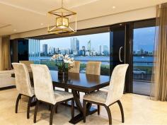 61-63 South Perth Esplanade South Perth WA 6151 $12,000,000 WORLD CLASS 6 STAR LIVING For those who desire the very best, calling the top floor Penthouse, home, would be the ultimate reward. Your life long achievement. Perfectly positioned on what would have to be the Best position on the Best street in South Perth. This full floor brand new Penthouse with exclusive rooftop garden, faces directly into the Perth City skyline across the majestic Swan River obtaining 180 and 360 degree views. The Penthouse opens its northern facing frameless glass door system, directly onto an entertainment balcony, being so close you can almost touch the city skyscrapers in front. An ever-changing picturesque view will constantly change from daylight to twinkling city lights at night. There comes a time in life when one must obey their impulse, start living and claim this reward. It's waiting for you. ATTRIBUTE FEATURES: - 288sqm of Full floor single level living - 269sqm of Exclusive rooftop garden entertainment - 2 Separate living areas - 3 Grand bedrooms, each with it's own marble ensuite - Guest marble powder room - Full size private study room - Functional laundry room with Miele washer/dryer - Designer kitchen combining two tone granite tops, timber and lacquer cabinets, glass features, breakfast bar area, Gaggenau appliances, Fully integrated refrigerator and freezer, wine fridge and plumbed coffee machine. - A combination of Italian marble flooring & 1st grade carpets throughout - Separate foyer from elevator to front door entrance - Complete furniture robe fit outs - Zoned ducted reverse cycle air-conditioning throughout - Secure complex - 3 Car bays and store room with rear Ferry Street access - Stair access to private rooftop, suitable for alfresco area and spa - Common areas, fully tiled heated pool, entertainment, and BBQ area - FIRB Eligible