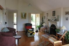 14B Leopold Street Mittagong NSW 2575 $580,000 THIS ATTRACTIVE HOME IS WELL APPOINTED AND BATHED IN NATURAL LIGHT * 3 bedrooms * 2 bathrooms (ensuite to main) * built-in robes (WIR in main) * formal lounge & dining with oak parquetry flooring, vaulted ceilings & Jetmaster open fire with timber mantle * well appointed Tassie oak kitchen with electric oven, gas cooktop, Miele dishwasher & island bench * casual meals area (tiled) * family room (tiled) * study with parquetry flooring and garden vistas * powder room with w.c.& vanity * laundry with door to outside * ducted reverse-cycle air conditioning * double garage with sink and internal access * workshop area in the garage * landsize: 634m2
