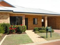 75/22 Carnegie Place Greenfields WA 6210 $265,000 Secure, Well Located, Independent Living Move in and enjoy this lovely Sandstone design home. It is bright and light with neutral colours and boasting a large open plan living area. The main bedroom has his and hers robes. There is one bathroom with powder room in w/c. The home also has a large study which could be used as a second bedroom. The outdoor area has two undercover patios and drive through access. The home has PV panels generating electricity for the home. The home is well located in close proximity to the Village clubhouse. The Village also offers wonderful walkways, indoor heated pool, lawn bowls, craft room and workshop. This is a quiet but social Village. The Village and this home is open for inspection on Wed and Sun from 1-4pm