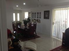 37 Fraser Waters Parade Toogoom QLD 4655 $325,000 Near new Build One Street From The Beach !!! This spacious 3 bedroom home is only 6 months old and designed with bigger living areas. Family circumstances have changed and my sellers now have to return to NSW. This is your opportunity to move in to a ready made home with all the extras already completed opposite the walkway through to the beach. Brick and tile construction with large bay window to the front gives this house great street appeal * Master Bedroom to the rear with walk in robe and en-suit ceiling fan * 2 further bedrooms with built ins and ceiling fans. * Very spacious extended lounge with bay window and 7.5kw air conditioner * Fully tiled family room with built in display cabinet, doors out to patio * The undercover patio is 4.5x5m great for entertaining * Kitchen with a good choice of cabinets and stainless steel appliances * Laundry room with door to garden * Family bathroom with separate toilet * Great side access to rear garden * 3x3m garden shed * Spear pump for all your watering needs * Some landscaping already started Just 15 minutes drive to Hervey Bay and all the shops you need or walk across the road to the beach - this house is in a great location! With all the exciting things happening in Toogoom now is a great time to buy. Call Shane today on 0405372339 For Sale $325,000 Features General Features Property Type: House Bedrooms: 3 Bathrooms: 2 Land Size: 682 m? (approx) Indoor Ensuite: 1 Living Areas: 2 Toilets: 2 Broadband Internet Available Built in Wardrobes Reverse cycle Air Conditioning Air Conditioning Outdoor Remote Garage Secure Parking Garage Spaces: 2 Open Car Spaces: 2 Fully Fenced