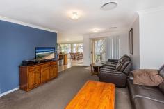 338 Dobell Dr Wangi Wangi NSW 2267 $790k Single Level Waterfront Reserve People come from near & far to spend their holiday time on Wangi Point. It feels removed from the world with clean water to fish & boat, and walking trails along the ridge line and conservation area. Most homes on the point have a beautiful environment, but access can be difficult with steep drive ways and multi-storey designs. With the infamous Pulbah Island as your backdrop. 338 Dobell Drive has a level driveway to a 8m x 7.5m garage with an extra high 2700mm clearance and auto door. Along with your cars, there is also room to accommodate a boat or caravan. Inside the home is single level, but with space. Ducted air-conditioning in every room, the rumpus area is big and can be closed off for privacy & quiet time, whilst the open plan family & dining area is perfect for bringing everyone together, framed by the bay window overlooking the lake. Comprising 4 bedrooms, the master takes pride of place on the waterside, with walkin robe and en-suite, whilst the remaining 3 have built-ins, and bedrooms 2 & 3 accommodate queen beds. With a mature tree setting, the black deck has the right balance of nature with the blue water view and access to the foreshore. A home for both families and retirees, you can bring together practicality and lifestyle. Inspection Times Please Contact Office Land Size 1046 m2