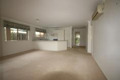 155/19 ARWEN ST MAROOCHYDORE QLD 4558 $298,000 ONO Unit Bedrooms: 2 Bathrooms: 1 Car Spaces: 1 FREEHOLD VILLA – LOW BODY CORPORATE FEES! Motivated for a quick sale! Great buy for owner occupiers seeking a secure, quiet, cheerful environment with lots of space inside and out! You will be impressed on inspection by this unit’s size and neat presentation. Enjoy barbecues and entertaining family and friends in the large rear courtyard which is fully fenced for complete privacy. Rain or shine, you won’t have to worry about the weather under the covered all weather colour bond roof. The bathroom has excellent storage cupboards plus drawers. The laundry is separate and has a medium size top loader washing machine plus an extra storage cupboard. There is also room for a dryer. Attractive kitchen with quality modern appliances, wide benches, pantry cupboard, wall oven, hot plates and plenty of storage. The villa is also reverse cycle air-conditioned for all year comfort. Don’t be afraid to bring your bulky dining table and lounge suite because it will easily fit into the large lounge/dining area. For your personal security, opening directly into the unit is the single garage with remote door opener. There is a free standing storage cupboard in the garage. Security screens have been fitted to all windows and doors. Both Queen-bed size bedrooms have built in robes and offer plenty of room for a dresser and chest of drawers. Quality of lifestyle is on offer here for anyone looking for hassle free living. On approval from the Body Corporate you can have either a cat or dog and the parkland bordering the complex is the ideal spot to walk your dog. Maroochy River, local shops and bus stop are just a level 10 minute walk away. Another plus for owner occupiers are the low Body Corporate Fees of $1,100 per year.