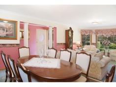 13 Evergreen Cir Wentworth Falls NSW 2782 Over $845,000 Impressive home in blue ribbon location. Open Home Sat 11th April 11.00 – 11.20am SITUATION In a quiet cul-de-sac opposite Wentworth Falls Golf course sits this impressive home, on a private garden block of approx. 1,429 sqm. Within walking distance to public transport and a few minutes’ drive to the Village. STYLE Single level, executive style residence of approx. 42sqm. Immaculately kept interiors and established, mature gardens lovingly maintained over the years. A family home ideal for entertaining with 2 open decks. ACCOMMODATION The floor plan encompasses 3 living rooms of generous proportion, 5 bedrooms with built-ins, master with walk-in robe, ensuite and bay window with garden vistas. FEATURES Open plan timber kitchen with Ceasarstone bench tops, double sink, Miele oven, cook top and dishwasher, ducted central heating, gas bayonet, skylights, down lights, expansive bathroom with bath tub, internal laundry with extensive storage space, double garage with internal access and double carport. The private garden is comprised of camellias, maples, crape myrtles, cherry blossoms and much more, with 2 x water tanks and a garden shed
