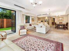 42/9-23 Bruce Avenue Killara NSW 2071 Location This spacious apartment is positioned in one of Killara's finest streets, with sunny private north-easterly aspect living and courtyard. The" Killara Grand" building of sandstone and brick construction is of a high standard, approx 10 minutes' walk to Killara and Gordon Railway Stations and is close to prestigious private and state schools (Killara High school zone). Popular Killara Golf Club, Gordon Shopping and Parks also located within walking distance. Accommodation * Grand main entrance offers level access into this very spacious luxurious apartment * Second gate entrance from the Terrace leads to the North/Easterly Aspect courtyard * Designed to adhere to Feng Shui principles with warm soft colours of the walls * Open plan lounge and dining area catches the sunlight and leads to a BBQ area and lawn garden * 3 bedrooms, 2 with en-suites (main with spa bath). Large dressing and powder rooms * Many built -in and linen cupboards, large storage room / pantry * Stunning kitchen equipped with top quality Miele appliances, gas cook top, stainless steel range hood, cupboards with soft-closing doors & drawers * Caesar Stone benchtop in the kitchen and bathrooms. Fully - frameless safety glass shower screens * Bi-folding glass doors with roll away fly screens and heavy duty window frames * Security double car garage with storage cage and internal lift access Features: Features include ducted reverse cycle air conditioning, internet connections & cable TV, high ceilings with decorative cornices. BBQ with natural gas connection, audio visual colour intercom. Enjoy a perfect proportion of indoor and outdoor living, a quality lifestyle with all the modern conveniences in an extremely quiet location, yet still minutes from all this exclusive area has to offer. Contacts: Natalie Pavlova on 0413 416 381 Email: npavlova@ljhookergordon.com.au DISCLAIMER: All information contained herein is gathered from sources that we believe reliable. We have no reason to doubt its accuracy, however we cannot guarantee it. This information is not to be used in formalising any decision nor used by a third party without the expressed written permission of LJ Hooker Gordon. Property Snapshot Property Type: Apartment