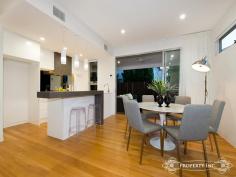 5/122 Waverley Street Annerley Qld 4103 $649,000 + A Striking Statement in Style Striking from every angle, this brand new residence showcases luxurious proportions over 3 levels, sublime finishes and exceptional functionality. Sophisticated living and dining spaces ideal for entertaining are enhanced by expansive outlooks and polished hardwood flooring whilst inviting out through full height sliding doors to 2 alfresco entertaining areas overlooking landscaped gardens. The outdoor private balcony and alfresco terrace are served by an impressively appointed kitchen boasting a full complement of Miele appliances, 2 pac cabinetry, architectural features, Caesar stone benches and Olivieri under mount sinks. An architectural emphasis on quality, luxurious interiors and natural light creates modern, bright living areas that are perfect for entertaining on those long summer nights. Three bedrooms include the stunning master bedroom with fitted built in robes and ensuite offer restful sleeping quarters. The central bathroom with imported Italian tiles give a modern, sleek finish. Further complemented with ducted air conditioning, video intercom, double remote garage with internal access, and BBQ gas points, this residence is truly a striking statement in style.