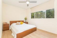 1/47 Elizabeth Street Toowong Qld 4066 Recently renovated with impeccable taste, this two bedroom unit will surprise you with its functional design and spacious courtyard and entertaining area. The combined living/dining area and separate galley style kitchen feature gorgeous light timber laminate flooring and the unit has been freshly painted in neutral tones. From every room, there are large windows or floor to ceiling sliding doors to bring the outside in, you will feel like you live in a private forest enclave. The generous sized master bedroom features double windows framing the trees, a built in wardrobe, ceiling fan and block out roller blinds. The property also features: - Stainless steel appliances, including four burner electric cook top and oven - Functional white bathroom feels bright and airy - Located on first floor in a small complex of 6 - A total of 115m2 - including 69m2 internal floor area plus 46m2 in courtyard and entertaining - Lockup garage Elizabeth Street is a quiet and leafy street and offers the best of Toowong living. Just a short 5 minute walk to the local cafés and bus to the CBD. Property Details Bedrooms 2 Bathrooms 1 Garages 1