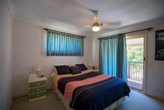 5/77 Toorbul Street Bongaree Qld 4507 For Sale - $325,000 This immaculate townhouse is perfectly presented and is nestled at the rear of a small complex of five with a large secluded wrap-around courtyard. This home simply offers value and is sure to impress. A further benefit that will not go unnoticed and will be appreciated by the new owners is "Sea Village" being located so close to the waterfront, jetty, Welsby Parade cafes and shops and within minutes' walk to the Sports and RSL Club. Features * 3 double bedrooms with built-ins and ceiling fans * Small balcony from master bedroom * Spacious lounge * Seperate meals area * Second bathroom and laundry downstairs * Separate toilet * Single lock up garage and parking space * Small garden shed * Private easement at rear Property ID: 1P0394 Property Type: Townhouse Building Size: 82m² Garage: 1 Outgoings: Water Rates: $442 Quarterly Council Rates: $300 Quarterly Strata Levies: $285 Quarterly Features: Built-In Wardrobes Close to Transport Close to Shops Close to Schools Carpeted