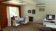 5 Brown St Berridale NSW 2628 199,000 A very tidy 3 bedroom home, with a very tidy price 5 Brown Street, Berridale is priced to sell quickly. On offer is a 2 storey, 3 bedroom, 2 bathroom home on the top edge of town. The living and dining areas are bright and of good size. The home offers wood heating, reverse cycle air conditioning and fixed electric heating. Downstairs, the main bedroom has built-in wardrobes and an en-suite. Upstairs, the 2 bedrooms are of good size and both have built-in wardrobes, the second bathroom has a linen press. To the rear of the house is a large low maintenance garden accessed via new stairs from the laundry, leading onto a large concrete entertaining area with a built-in BBQ. There is also a large single garage with a council approved sleep-out with toilet and shower. At this price this property will not be available for long. For more information or to make an appointment to view the property, please call Patrick on 0411 136 645. Price 199,000 Land Size 837 m2