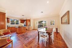 70 Penrose St Lane Cove West NSW 2066 Your search is over for the perfect family home. You will love the space & flow of this stylish 2-level home, so conveniently located on the quiet end of this popular street, adjacent to parks & bushland and a stroll to buses & local shops. With a combination of comfort and charm, the spacious accommodation includes 5 double bedrooms (including a guest bedroom, an enormous master suite with a gigantic walk-in robe and a huge room that can also be transformed into an upstairs family room) plus 3 large modern bathrooms, including an ensuite (two bathrooms have a bath - one with spa bath). This superb home also offers a huge formal lounge with bay windows, formal dining or home office, open plan family room with casual dining area and a modern timber & granite kitchen with big central island bench, gas cooking & stainless steel European appliances. Relax & enjoy the outdoor living, offering a large deck with automatic Vergola, solar heated in-ground pool and a level lawn area. The secure rear yard is fully fenced and fantastic for kids and pets. Never have a storage problem again - boasting an oversized double garage (with internal access, automatic doors and workshop area), attic storage with pull down ladder, large walk-in storage closet, walk-in linen press, second linen cupboard, large internal laundry & a garden shed. Other luxuries include zoned reverse cycle air-conditioning, filtered water throughout the home, automatic front gate, security alarm system & automatic irrigation system. Don't miss out on this stunning property - A lifestyle choice! Council Rates: $441.00 pq approx Water Rates: $177.00 pq approx Land size: 559 sqm DISCLAIMER: The information contained herein has been provided by our Principal and third parties, which we merely pass on without any representation or warranty given, intended or implied by us as to its correctness and with no liability accepted by us in this regard. You must rely upon your own inquiries as to its accuracy or otherwise. Type: House Bed: 5 Bath: 3 Car: 2 Land Area: 559 sqm (approx)