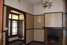 23 Edward St Culcairn NSW 2660 $75,000 This 3 bedroom house in Edward St, Culcairn has great atmosphere and potential. Federation style and in need of a full makeover the floors and walls seem to be in very sound condition. Sitting on a 1000m2 block with rear lane access there is ample room for shedding and extensions. The street contains some lovely homes so it would be a shame not to add one more. The authentic federation style fit out with murray pine floors, 10 foot ceilings ,brick fire place and bay windows at the front will look spectacular when the house is restored. The bathroom and the kitchen are calling out for help but the structure seems sound and the house has lots of old world charm so the hardest decision will be whether to go" modern" or keep it all "period". So strap on your tool belt and come and have a look. The potential is enormous and the reward should be tangible as this home could easily rent between $220 pw and $250 pw in its restored condition Property Features Property ID 9908413 Bedrooms 3 Bathrooms 1 Garage 2 Back Yard Rear lane access Inclusions Fixed floor coverings, curtains, blinds, light fittings, T.V antenna Flooring Murray pine floors Land Size 1000 Square Mtr approx. Rates $1440.69 Yearly