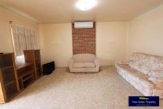 47 Meehan St Yass NSW 2582 $243,000+ Located in popular street this is a real gem just waiting for a new family to love it and transform it into their new home. Features include: Lot 2 DP 734 685 Area: 979 sqm Age: 50 years Location: Elevated on popular Meehan Street, South side Quite possibly the largest two bedroom in Yass on a large block, the possibilities are endless. Both bedrooms are large and carpeted Electric kitchen with breakfast bar, roomy Lounge with RCAC and carpet, high ceilings Renovated bathroom with shower & bath, separate toilet Large laundry Views to Bowning Mountain and garden shed. *All efforts have been made to make sure this information is correct, however you should make your own enquires and rely on them. Property Features Property ID 12008693 Bedrooms 2 Bathrooms 1 Carports 1 Land Size 953 Square Mtr approx. Air Conditioning Yes