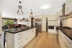 14 Tilia Ct Bongaree QLD 4507 $685,000 CLASSY FAMILY HOME @ BONGAREE *Enormous lowset home on a large block with plenty of room for everyone plus the "toys" *5 bedrooms, 2 with ensuites + gym *Good separation with floor plan-everyone can find their own space *Kitchen features stone benches & large cooker with butler's pantry *Media room includes air con and surround sound *Invite the outside in with the huge alfresco area *Easy care gardens including Bali hut + garden shed *Good side access for boat or van storage *Great central location-easy walk to shops, transport & waterfront DETAILS ID #: 0000249306 Price: $685,000 Type: House Bed: 5 Bath: 3 Car: 2 Land Area: 828 sqm (approx)