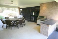 42/58 Teviot Rd Carbrook QLD 4130 Property ID 34427 With a lovely ,leafy outlook,this 5 year young family property has a long list of features including- *2.02 hectares of flat fully useable land-fully fenced and broken up into 3 paddocks *4 bedroom plus study family home-just 5 years old *en suite plus family bathroom plus powder area *9 foot ceilings a big feature *covered entertaining area-great size ^separate rumpus/billiards room with wet bar and WC ^double garage with remotes *triple garage for the boys toys *modern dcor and finishes throughout *too many features to list-come and have a look for yourself Land area 2.02Ha