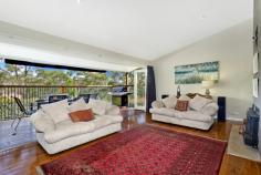 20 Maitland St Davidson NSW 2085 Indulge Yourself Stunningly beautiful green and grey colours of the bush, is the setting for this unique contemporary split level family home, quietly poised on the edge of Garigal National Park. Exuding relaxed easy living with spacious entertaining and bi-fold doors creating a seamless flow between indoor and outdoor spaces. Set on a large block of 828sqm, you will love bringing the family home. * Parent's retreat with balcony and sweeping bush views * 2nd bedroom with walk-in robe and new ensuite * Light filled kitchen with Caesarstone bench top and gas cooking * Formal lounge, formal dining and spacious family room * Sparkling inground saltwater pool * Covered outdoor entertaining areas front and back * Solar gas hot water and electricity * Large grassed backyard * DLUG plus off street parking for caravan or boat Property details Price: AUCTION 23rd May 3.00pm 4 beds | 3 baths | 2 cars Property overview Property ID: 1P1801 Inspection: As Advertised or by Appointment Property Type: House Land Size: 828 m² (approx) Garage: 2