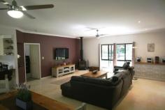 42/58 Teviot Rd Carbrook QLD 4130 Property ID 34427 With a lovely ,leafy outlook,this 5 year young family property has a long list of features including- *2.02 hectares of flat fully useable land-fully fenced and broken up into 3 paddocks *4 bedroom plus study family home-just 5 years old *en suite plus family bathroom plus powder area *9 foot ceilings a big feature *covered entertaining area-great size ^separate rumpus/billiards room with wet bar and WC ^double garage with remotes *triple garage for the boys toys *modern dcor and finishes throughout *too many features to list-come and have a look for yourself Land area 2.02Ha