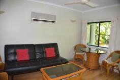9/101 Wattle Street Yorkeys Knob Qld 4878 $130,000 Great Location & Great Value! Unit - Property ID: 786651 We are proud to present this lovely fully furnished and self contained one bedroom unit which presents a great opportunity for those interested in an investment or looking for a convenient unit to live in. Located across the road from the esteemed Half Moon Bay Golf Course, the location of this unit is highly desirable as it is also located within walking distance to the beach, shops and the Yorkeys Knob Boat Club. FEATURES; oSeparate bedroom with ensuite oLaundry with appliances included located within bathroom oShower over bath oCeiling fans throughout oSplit system A/C servicing entire unit oSingle undercover carport oBalcony overlooking beautifully maintained gardens oLarge shared pool within complex oMultiple forms of onsite storage Be quick as a property with this amount of potential will not last long!