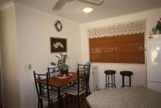 49/368 Oxley Drive Runaway Bay Qld 4216 $180,000 Property Information His "home is his castle" but it is time to move forward and so this 2 bedroom cottage within the Paradise Lake Resort, Over 50's Resort is now on the market for a new owner to love it! Just sit on the veranda and "watch the passing parade" of local residents enjoying their daily stroll around the 1km walking and driving track. This home was a display home I am told and it is sure to impress those looking for generous size rooms. The kitchen has the lovely bay window facing north which enjoys the morning sunshine too! Both bedrooms easily allow for queen sized beds and there are wardrobes for storage. The bathroom is in original condition and the laundry is spacious and exits to the lovely side balcony under the carport area. Do you require a dining area separate from the lounge room to include your dining suite? This home will easily give you choices for placement of furniture. The air conditioned lounge room enjoys plenty of natural light and there is new floor coverings in this area for ease of house cleaning and to modernise this home. If you enjoy cooking then this home could be just perfect, as the spacious kitchen area gives plenty of opportunity to create many culinary delights! We need some inspections to show off this delightful home - please contact Susan on 0407 285852 and arrange for your own private inspection time or look for the "Open House times" Tenure Leasehold Details (Leasehold) Property condition Good Property Type House House style Cottage Garaging / carparking Open carport Construction Cladding Joinery Timber, Aluminium Roof Iron Walls / Interior Panel sheeting Flooring Tiles Window coverings Curtains, Blinds Heating / Cooling Reverse cycle a/c, Split cycle a/c, Ceiling fans Electrical TV aerial Property features Safety switch, Smoke alarms Chattels remaining All- possibly furniture too, Blinds, Drapes, Fixed floor coverings, Light fittings, Stove, TV aerial Kitchen Modern, Open plan, Upright stove, Rangehood, Double sink, Breakfast bar, Pantry and Finished in Laminate Living area Formal lounge Main bedroom Double, Built-in-robe and Ceiling fans Bedroom 2 Double and Built-in / wardrobe Main bathroom Separate shower, Heater Laundry Separate Views Urban Aspect North Outdoor living Entertainment area (Covered), Garden, Tennis court, Deck / patio Land contour Flat Grounds Tidy Garden Garden shed (Sizes: 1) Water heating Electric Water supply Town supply Sewerage Mains Locality Close to transport, Close to shops, Close to schools
