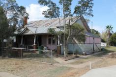 23 Edward St Culcairn NSW 2660 $75,000 This 3 bedroom house in Edward St, Culcairn has great atmosphere and potential. Federation style and in need of a full makeover the floors and walls seem to be in very sound condition. Sitting on a 1000m2 block with rear lane access there is ample room for shedding and extensions. The street contains some lovely homes so it would be a shame not to add one more. The authentic federation style fit out with murray pine floors, 10 foot ceilings ,brick fire place and bay windows at the front will look spectacular when the house is restored. The bathroom and the kitchen are calling out for help but the structure seems sound and the house has lots of old world charm so the hardest decision will be whether to go" modern" or keep it all "period". So strap on your tool belt and come and have a look. The potential is enormous and the reward should be tangible as this home could easily rent between $220 pw and $250 pw in its restored condition Property Features Property ID 9908413 Bedrooms 3 Bathrooms 1 Garage 2 Back Yard Rear lane access Inclusions Fixed floor coverings, curtains, blinds, light fittings, T.V antenna Flooring Murray pine floors Land Size 1000 Square Mtr approx. Rates $1440.69 Yearly