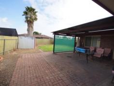 4 Riddoch Dr Andrews Farm SA 5114 $229,950 Great Investment - 4 Bedroom Home This property is excellent for the first home buyer or an investor looking to add to his portfolio as this home is currently tenanted for $300 pw until September 2015. The home features 4 bedrooms, separate air-conditioned lounge room and an open plan living area. The family room leads out to the rear paved verandah and is ideal to entertain family for get togethers and barbecues. There is also a lock-up carport, garden shed and a fully fenced 569m2 block for children to play. This property is in walking distance to schools, buses and is in close proximity to all major shopping centres and doctors. This home is in a great location and is priced to sell so don't miss out. A good one to add to your portfolio so inspect today and make this yours. RLA 155355 Property Snapshot Property Type: House Construction: Brick Veneer House Size: 117.00 m2 Land Area: 569 m2 Features: Alarm Built-In-Robe Close To Schools Close To Shops Close To Transport Established Gardens Fully Fenced Yard Garden Shed Lounge Room Meals Security Screens Shutters Split Sys R/c Air Conditioning Verandah