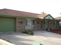 44 Simmons Cres Port Augusta West SA 5700 $329,000 Property Description Location, Location, Location! This beautifully presented brick home tick all the boxes including the 3 most important real estate boxes ’location, location and LOCATION! Set among other quality homes in the blue ribbon district only a short stroll to Caritas College. The home features stunning tiled flooring throughout that lead to a big lounge, dining area, modern cupboard filled kitchen with dishwasher, huge master bedroom with built in robe, 2 additional good size bedrooms, modern bathroom plus a second toilet and practical laundry. Year round comfort is assured with ducted evaporative air conditioning plus 2 R/C air conditioners. The outside is virtually maintenance free with several large paved areas ideal for addition of entertaining area that would lead off the dining area. Good shedding and carport with roller door for vehicles. All this plus great street appeal makes this home worthy of your immediate inspection.