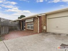 16/2 Barnett Road Evanston SA 5116 $245,000 PEACE AND INCOME AT LAST! Appealing to the investor or downsizer, this neat and tidy 3 bedroom unit situated at the rear of a very quiet complex in Gawler South is beautifully located and awaits its new owner! Rental return of $215pw and currently tenanted until 15/09/2015. * 3 bedrooms, 2 with built in * Separate laundry and bathroom are well located within * Compact kitchen with ample cabinet storage. * Blinds throughout home * Split system air-conditioning ensures year round comfort * Undercover entertaining and manicured gardens * 1.7m x 2.3m garden shed * Single car garage and single car space * Walking distance to public transport, childcare, schooling * Currently tenanted and receiving $215pw Act fast to make this the next property you own! For further enquiries on this lovely unit or to book a private inspection feel free to phone CJ Setlhong on 0448 085 077. RLA 1679 Property Snapshot Property Type: Unit Construction: Brick Veneer House Size: 95.00 m2 Features: Storage