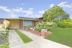 4 Dillon St Redwood Park SA 5097 $299,900 - $329,000 Property Information Neat and tidy with neutral decor throughout. A great opportunity to put your own personal touches on this home and reap the rewards. Quiet street in convenient location, close to schools, shops and transport. Entry hall, large carpeted living room with wide picture window, country style kitchen features solid timber cupboards, granite benches and stainless steel splash backs. Three bedrooms all with built in robes and master with ensuite. Polished boards throughout. Wide entertainers verandah to rear overlooking in-ground pool set in low maintenance grounds. Secure carport with roller door plus undercover parking. This property will suit first home buyers or investors. Owner instructs to sell this weekend - don't miss this opportunity! Features: 2 Garden sheds Ducted evap cooling Ceiling fans Low maintenance grounds Floor Area 109 sqm Land Size 588 sqm Approx year built 1978 Property Type House