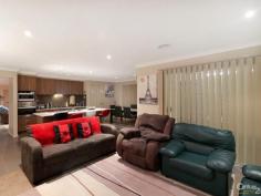 7 Rammer Way Cranbourne East VIC 3977 3 SEPARATE LIVING AREAS, HUGE BACKYARD Inspection Times: Fri 03/07/2015 12:00 PM to 12:30 PM CRANBOURNE EAST --- (CASCADES ON CLYDE) --- APPROX 5 years old and Located in one of the most upcoming estates in the south eastern suburbs, Cascades on Clyde, this property sits on a 560m2 block. This beautiful home is within close Proximity to schools, Parks, major arterial Roads, Public transport, wetlands and it is centrally situated between two brand new shopping centres, one of which is currently under construction. Surrounding this beautiful house are very low maintenance, fully landscaped gardens. With a functional floor plan and its open living spaces this home also offers 4 generous size bedrooms including the master with full ensuite, double vanity and walk in robe. All other rooms have built in robes and central access to the main bathroom. With 3 Large living areas this home is perfect for entertaining a large family and lots friends. Features at glance: - 4 Large bedrooms. - 3 Separate Living areas. - Fully concreted Alfresco - Fully landscaped Gardens - Double lock up garage - Feature walls - Tiled kitchen splash back - Gas ducted heating - Evaporative cooling - And much much more DON'T MISS THIS EXCITING OPPORTUNITY TO PURCHASE THIS HOME. CALL NOW TO ORGANISE AN INSPECTION. PROPERTY DETAILS EXPRESS SALE ID: 329524 Land Area: 560 m²