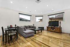 2/254 West St Glenroy VIC 3046 First home buyers, young professionals and investors take note! This new 2 bedroom townhouse offers you a chance to enter the growing Glenroy market, near new and offering generous spaces this is an opportunity not to be missed. Comprising a bright and spacious living/dining area, gourmet kitchen with all the modern conveniences, powder room, European laundry, landscaped courtyard with deck and direct access to the remote access garage with storage space. Upstairs, 2 bedrooms await, both with BIR's and one with expansive city views, completing the picture is a stunning bathroom with separate shower and a bath. Other features include; ducted heating/cooling, dishwasher, stainless steel cooking appliances, ceaser stone bench tops, floor boards throughout, sheer and block out roller binds. Located in a quiet street and close to Sydney & Glenroy Roads, Gowrie Station, West St Shopping Centre, Glenroy Golf Course, transport, parklands, schools and more. Property ID: 1P2576 Property Type: Townhouse Garage: 1 Attachments: Virtual Tour Features: Air Conditioning Heating Area Views Built-In Wardrobes Close to Transport Close to Shops Close to Schools City Views Roller Door Access