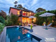 27 Towerhill Road Somers VIC 3927 $800,000 Property Information Open Home Dates: Saturday 11 Jul 11:45 AM - 12:15 PM Designed by renowned Australian architect Allan Powell this substantial contemporary family home, featuring modern lines and a stylish finish will appeal to families, retirees or holiday makers alike. With multiple living areas and the addition of a separate wing offering external access would be ideal for a teenage retreat, extra accommodation or home business STCA. Located just moments from South Beach, Somers General Store, Yacht Club and nature reserves this property is a must to inspect. Set over two levels this stunning home offers the flexibility of three separate living areas and three bathrooms to suit all occasions. An expansive master suite with study nook, walk-in robe and en-suite with spa, plus two further bedrooms and an office/4th bedroom in the downstairs wing, will accommodate the largest of families or holiday makers. Entertaining will be a breeze with an adjoining open plan dining room to the modern galley style kitchen featuring a butler's pantry, granite bench tops and Miele appliances, all overlooking the rear garden and rural outlook. On the first level a large balcony off the parent's retreat overlooks the private resort style courtyard complete with in-ground pool and undercover outdoor area perfect entertaining with family and friends. Special features include; two gas log fires, two reverse cycle air-conditioning units, Aloha in-ground salt chlorinated solar heated and self-cleaning swimming pool, undercover entertaining area, 4 kilowatt solar system, two 2,000L water tanks and two double lock-up garages for the car enthusiast or extra storage! With a serene rural outlook, modern design, multiple living areas and with beach access just a short stroll away, this property could be the perfect place to start your Somers lifestyle today! Land Size 830 sqm Property condition Excellent Property Type House House style Contemporary Garaging / carparking 2nd Double lock-up, Double lock-up, Auto doors Construction Render and Brick veneer Joinery Aluminium Roof Colour steel Walls / Interior Gyprock Flooring Carpet and Tiles Heating / Cooling Reverse cycle a/c, Solar, Other (Gas Log) Kitchen Designer, Dishwasher, Separate cooktop, Separate oven, Rangehood, Double sink, Breakfast bar, Pantry and Finished in Granite Living area Formal dining, Separate living, Formal lounge Main bedroom King, Walk-in-robe and Heating / air conditioning Ensuite Spa bath, Separate shower Bedroom 2 Double and Built-in / wardrobe Bedroom 3 Double and Built-in / wardrobe Additional rooms Office / study Main bathroom Bath, Separate shower Laundry Separate Views Rural Outdoor living Entertainment area (Covered), Pool (Inground and Salt) Land contour Flat Grounds Landscaped / designer Water heating Gas Water supply Town supply Sewerage Mains Locality Close to schools, Close to shops, Close to transport