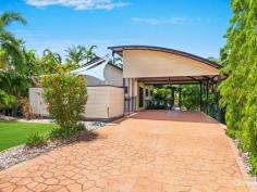 9 Kintore Plc Gunn NT 0832 $700,000 UNIQUE ELEVATED TROPICAL DELIGHT!! Stunning & Unique Elevated Tropical Home.. Always a Crowd Pleaser.. This Home Is a Star Attraction.. Beautiful Entertaining Deck Overlooking Secluded Park.. in Nature with Lush Trees at the Escarpment. Built by Dunrite homes in 2000 4 Large Air-conditioned Bedrooms with Bir's Newly Renovated Kitchen with large Island bench, Stone bench tops, stand alone 5 Burner Gas Stove, Refrigerator and Dishwasher Polished Wooden Floorboards throughout Fully air-conditioned with Louvers for Breezes Main Bathroom has Double Vanity Living/ Dining is Semi Open Plan Surrounded by Lush Tropical Gardens Large Wooden Entertaining Deck with Views Over Park Crim mesh Security Screens & Laundry downstairs Double Carport, with Stencil Crete Driveway Large area Underneath House & Storeroom/Shed Private Spa with Shade Sails Lovely tenants til Nov 2015 at $750.00 per week Minutes to CBD, Cafes, Restaurants & Shopping Centres, Sporting events, Health Precinct, Transport & University, Church & Schools. Phone Suzi today to arrange an Inspection Suzi Milgate 0404 2222 19 PROPERTY DETAILS Offers over $700,000 ID: 331736 Council Rates: $1,500.00 Land Area: 640 m² Building Area: 282
