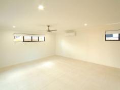118 George Ln Rockhampton QLD 4700 $339,000 Brand New Home on South Side Fantastic brand new, spacious 3 bedroom home, all bedrooms have built- ins, and the master with an ensuite. Fully air-conditioned & fans throughout, offering you & your family the extra comforts all year around. You will appreciate the generous open plan design, with extra hallway cupboards and a beautiful central kitchen. Perfect for outside entertaining with a private undercover patio, double automatic garage with a drive through to the back gardens. * 3 spacious bedrooms, all with built-in robes *Ensuite in the master bedroom with a double shower *Large open plan design with plenty of cupboards *Private outside entertaining area, low maintenance gardens *Lockable automatic 2 car garage with drive through to rear garden *Fully fenced property, hands free camera with LCD at front door * Perfect location, only minutes to city and hospitals. This property is fully fenced & in a perfect location, only minutes to the city, restaurants, hospitals, cafes, & the schools.