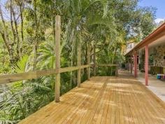 38 Sunray Dr Bonogin QLD 4213 $670,000 TWO FOR THE PRICE OF ONE Fantastic Value This wonderful 2 acre property is just 7 minutes from Mudgeeraba and Robina. Tall trees and easy to maintain gardens, great for your kids to explore with walkways to all areas. This property comprises of two generous residences; The main house is spacious with open plan living and dining along with 3 bedrooms and 2 bathrooms, the master has an ensuite with spa bath. The kitchen is well placed with views of this amazing wonderland and opens out to your spacious decking where the king parrots, lorikeets, regent and satin bowerbirds and kookaburras perch on to feed. The second residence with its own balcony would be perfect for the teenagers that won't leave home or extended family members. This air conditioned retreat has open plan living, kitchen and 1 bedroom. The bathroom also contains a spa bath. There is a great landscaped aquarium area next to a heated outdoor spa great for relaxing and enjoying the tranquillity of nature. This property is private, a true oasis of natural beauty, an amazing place for your children to enjoy fresh air and plenty of adventures. Prominent Features Two residences 3 Bedrooms in Main Master with ensuite and spa bath Huge Deck Outdoor Shower One bedroom in 2nd residence with kitchen and bathroom containing spa bath Outdoor heated spa Aquarium DLUG Property Snapshot Property Type: House Land Area: 8,380 m2 Features: Decking Ensuite