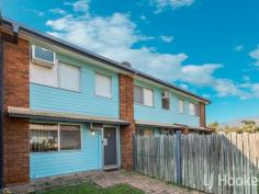 13/366 Rockonia Road KOONGAL QLD 4701 $120,000 Investment Opportunity Sought after unit in secure complex. Peaceful with resort type amenities; a gorgeous pool and BBQ area. It ticks all the boxes; security screens and aircon's throughout. Well maintained complex, the unit has its own little garden, front and back. Downstairs is the tiled living area, kitchen/laundry and upstairs are bedrooms with ample built-ins and bathroom with bath/shower. Brick feature walls add to the appeal. Currently tenanted at $240 per week, with the option of renewing to August 2016. Property Snapshot Property Type: Unit Complex Land Area: 163 m2 Features: Airconditioning Built-In-Robes Ceiling Fans Courtyard Fully Fenced Yard Landscaped Gardens Pool