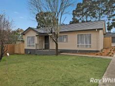 1/4 Wiltshire Ave Bayswater VIC 3153 $450,000 - $500,000 A Breath of Fresh Air For first home buyers and young families looking for a bright, breezy and modern retreat to call their own, look no further than this 3 bedroom, 2 bathroom home. Bathed in natural light and styled with light timber laminate floors and brand new carpet, this completely renovated home offers up generous living and meals zones, L-shaped kitchen with a mosaic tiled splashback and Domain stainless steel appliances, master bedroom with tasteful ensuite, 2 additional comfortable bedrooms, and a central bathroom. Impressive outdoor areas include a rear deck and front and back gardens which show great promise, while further additions include a laundry, ducted heating, reverse cycle cooling, new windows, rainwater tank, and a double remote garage. A short walk to Our Lady of Lourdes Primary School and just moments to Sasses Avenue Recreation Reserve, Guy Turner Reserve, Mountain High Shopping Centre, Bayswater Primary School, local buses, and Bayswater Station.