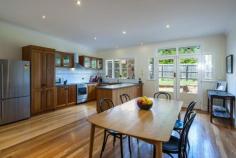 53A Baynton Street Kyneton VIC 3444 $430,000 - $450,000 Property ID 30362 One of the original Kyneton homes, Metcalfe 1861, has been tastefully refurbished with quality fittings throughout and is now an easy maintenance modern residence. The large, open plan kitchen lounge area, with stainless steel appliances and Tasmanian Oak floors, has double doors opening out onto the rear deck/entertaining area. There are three bedrooms, the master with walk-in-robe and the spacious period style bathroom features a gorgeous claw foot bath. The features are many and include split system, Victorian timber Mantels, gas log fire, leadlight windows and carport. This is a beautiful light filled home that is a pleasure to behold both inside and out and is in the highly sought after area being close to the shops, river precinct, gardens and railway station. Land area 0.05Ha