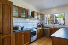 53A Baynton Street Kyneton VIC 3444 $430,000 - $450,000 Property ID 30362 One of the original Kyneton homes, Metcalfe 1861, has been tastefully refurbished with quality fittings throughout and is now an easy maintenance modern residence. The large, open plan kitchen lounge area, with stainless steel appliances and Tasmanian Oak floors, has double doors opening out onto the rear deck/entertaining area. There are three bedrooms, the master with walk-in-robe and the spacious period style bathroom features a gorgeous claw foot bath. The features are many and include split system, Victorian timber Mantels, gas log fire, leadlight windows and carport. This is a beautiful light filled home that is a pleasure to behold both inside and out and is in the highly sought after area being close to the shops, river precinct, gardens and railway station. Land area 0.05Ha