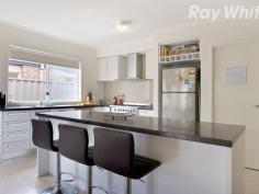 52 Ardent Cres Cranbourne East VIC 3977 $395,000 - $440,000 A Modern 4 Bedroom, 2 Bathroom Home in the 'Hunt Club' Expertly crafted by Carlisle Homes less than 5 years ago, this home in the multi award winning Hunt Club estate is designed with a young or growing family in mind. Just metres away from a beautiful park and with buses, a new shopping village and more in the estate you hardly have to leave but when you do you can also access Casey Fields, Cranbourne East primary and secondary schools plus central Cranbourne in minutes. Young, fresh and modern, the home features a formal lounge room as well as an open and tiled family/meals area incorporating the kitchen with stone benches, a walk in pantry and stainless appliances. There are 4 robed bedrooms including the master with a walk wardrobe and a full ensuite to match the family bathroom and second toilet. Extras include ducted heating and evaporative cooling, a double remote garage with internal access and fully landscaped gardens including the spacious backyard with covered alfresco area and extended deck.