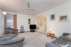 53 Learmonth St Sunbury VIC 3429 $325,000 - $355,000 Neat as a pin! This lovely family home offers rear views over the adjoining sporting ground and parkland. The well maintained property features 3 bedrooms, ensuite, BIR’s, lounge, separate dining, 2nd bathroom, laundry and kitchen meals with access to the covered decked entertaining area perfect for watching the footy action. The home also offers gas cooking, gas central heating, refrigerated cooling and ceiling fans. A tandem double carport and gate access to the spacious rear garden. Set close to kindergarten, schools, bus stop, Boardman Stadium and easy access to the Calder Freeway for city commuters. Additional information Property Type House Property ID 11628100429 Street Address 53 Learmonth Street Suburb Sunbury Postcode 3429 Price $325,000 - $355,000