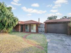 94 Cambridge Cres Cooloongup WA 6168 $289,000+ GREAT INVESTMENT! This solid brick & tile 3 bedroom, 1 bathroom home is situated on a large 700m2 block and offers an excellent investment opportunity. Features include: New carpet to large lounge room Three good sized bedrooms, master bedroom with built in robes and semi en-suite Undercover patio area Lock up garage Below ground pool Air conditioned Established gardens Situated in quiet location close to: *Rockingham General Hospital *Parks and reserves *Bus stop *Local shops and major shopping center minutes away *Major road *Train station minutes away *Primary schools Tenanted till September 2015. Property Snapshot Property Type: House Construction: Brick Land Area: 700 m2